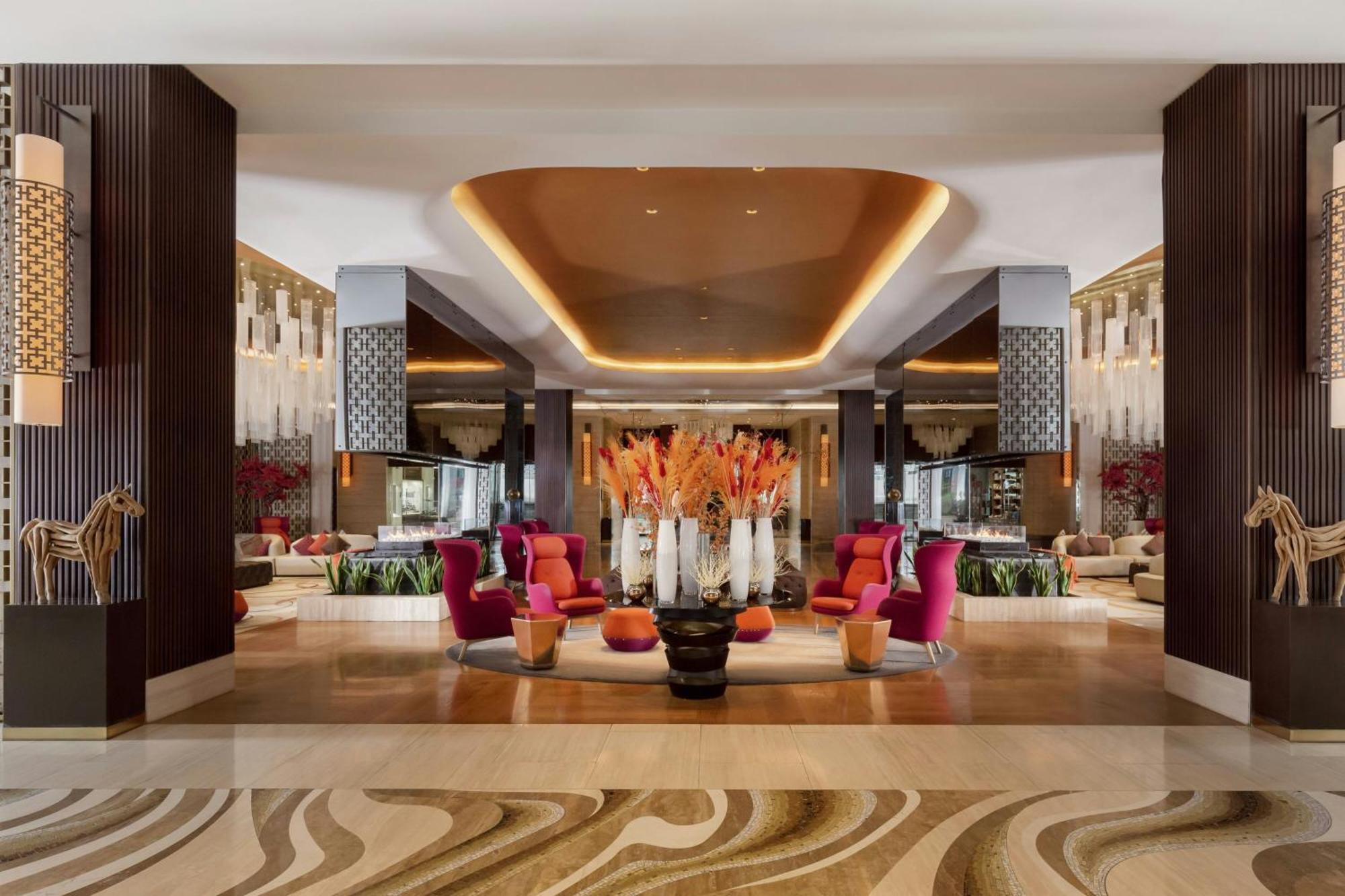 Baku Marriott Hotel Boulevard Exterior photo The lobby of the hotel